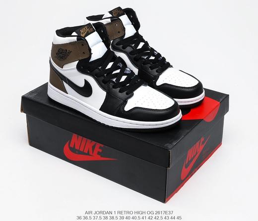 耐克NIKE Air Jordan 1 Retro High OG “Dark Mocha”黑摩卡 AJ1乔丹一代经典高帮文化百搭休闲运动篮球鞋 商品图7