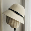丁摩 帽子2020秋冬季简约新款纯羊毛帽WX187 商品缩略图6