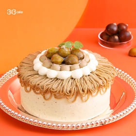 栗之屋·黑巧戚风蛋糕，可选1.5/2.5磅（x）