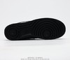 耐克Nike Air Force 1 07空军一号黑生胶黑白低帮百搭休闲运动板鞋 商品缩略图8