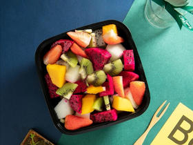 【现切】5种水果鲜切水果盒-300g