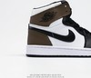 耐克NIKE Air Jordan 1 Retro High OG “Dark Mocha”黑摩卡 AJ1乔丹一代经典高帮文化百搭休闲运动篮球鞋 商品缩略图6