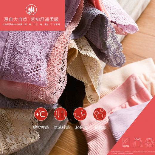 ZSUSUFIE胶原蛋白保暖套装，37°【暖皮】恒温科技，三层呵护，保暖不停息 商品图2