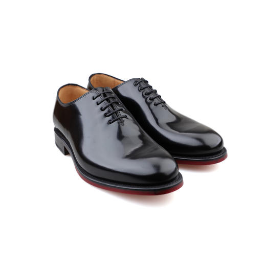 限时特价——西班牙原产经典舒适男士全切皮正装鞋阿尔贝尼兹 ALBENIZ-黑色小牛皮 商品图7