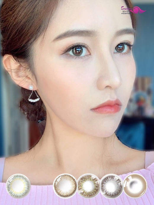 【日抛】日本进口绮芙莉Givre10片小直径14.1 含水量38% 度数不同拍两盒 商品图4