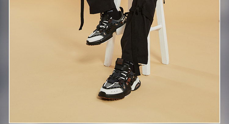 中国李宁中国李宁融之秀款2020新款盘古男女子潮流休闲鞋aglq183