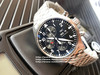ZF万guo IWC3777飞行员计时系列！尺寸43mm×15mm，驰骋高空 分秒必“真” ZF出品，必属精品！男士腕表，精钢表带，自动机械机芯，密底 商品缩略图4
