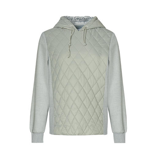 VIMAGE纬漫纪冬季新款时尚加厚保暖连帽夹棉卫衣上衣女套头V1402006 商品图4