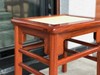 红桥红  家具严选  缅甸花梨（大果紫檀）  【51 王款 大方凳 藤面】 商品缩略图5