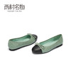 西村名物2020秋季新品奶奶鞋女平底浅口简约蝴蝶结芭蕾舞鞋X20CE30471 商品缩略图3