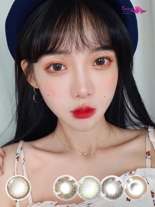 【日抛】日本进口绮芙莉Givre10片小直径14.1 含水量38% 度数不同拍两盒 商品图10