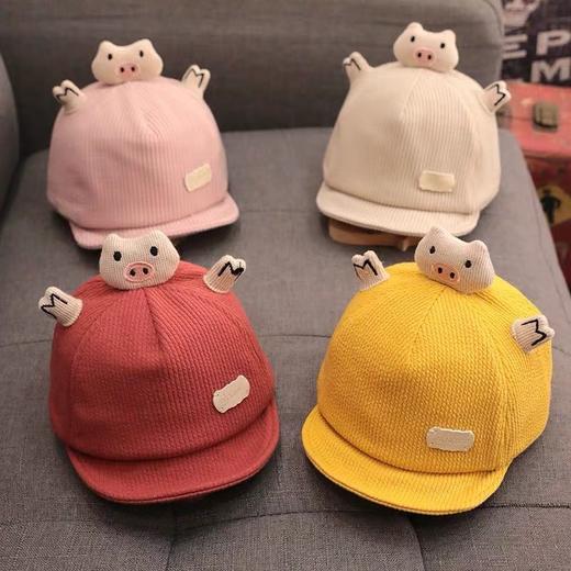 婴儿帽子春秋鸭舌帽6-12个月男童薄款幼儿帽1-2岁女宝宝棒球帽夏3 商品图2