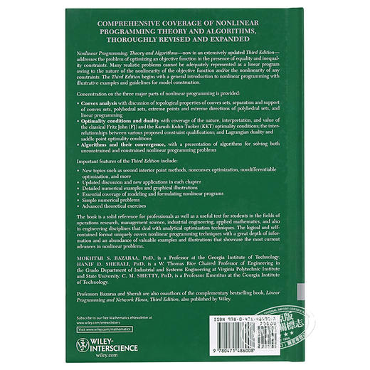 3 nonlinear programming theory and algorithms 