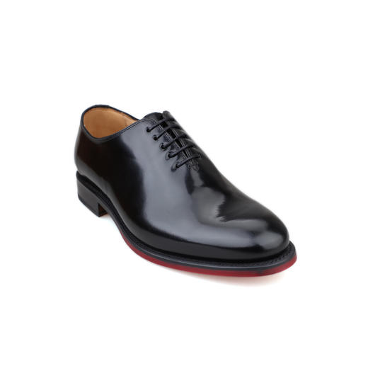 限时特价——西班牙原产经典舒适男士全切皮正装鞋阿尔贝尼兹 ALBENIZ-黑色小牛皮 商品图2