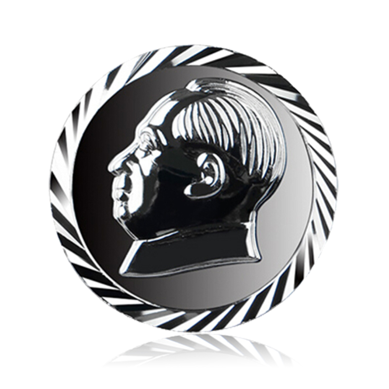 伟人金银像章  含烤漆木盒