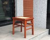 红桥红  家具严选  缅甸花梨（大果紫檀）  【51 王款 大方凳 藤面】 商品缩略图6