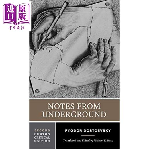 【中商原版】地下室手记 陀思妥耶夫斯基 诺顿文学解读系列 英文原版 Norton Critical Notes from Underground Fyodor Dostoevsky 商品图0