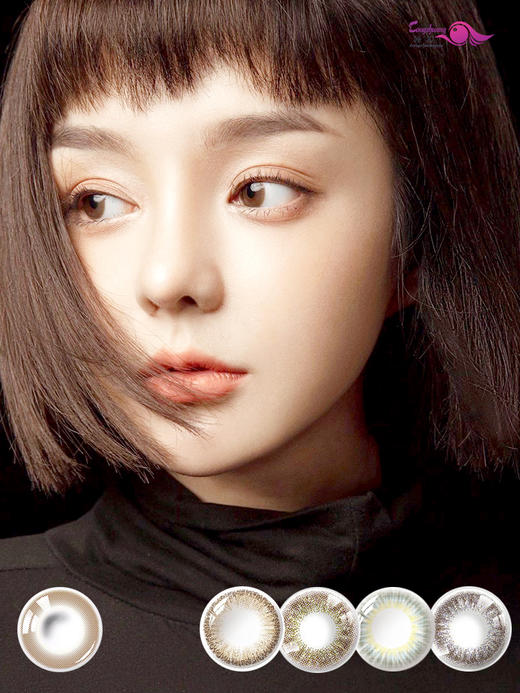 【日抛】日本进口绮芙莉Givre10片小直径14.1 含水量38% 度数不同拍两盒 商品图1