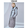 VIMAGE纬漫纪冬款时尚A版显瘦百搭加厚保暖长款羽绒服女V1411004 商品缩略图1