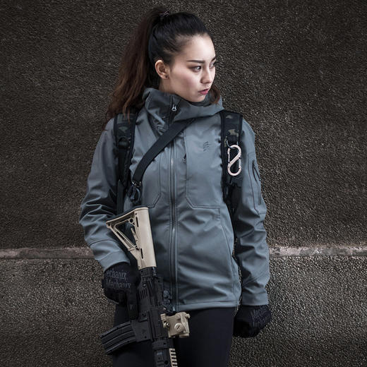 【硬核科技三防 强悍军工品质】鹰爪行动科技功能外套全新软壳冲锋衣plus 抓绒保暖 锁温防水 优选 新国货 商品图5