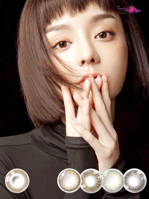 【日抛】日本进口绮芙莉Givre10片小直径14.1 含水量38% 度数不同拍两盒 商品图0