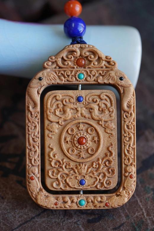 【不停歇的信仰】老山檀佛牌(定制） 商品图4