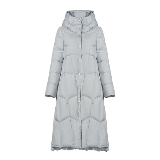 VIMAGE纬漫纪冬款时尚A版显瘦百搭加厚保暖长款羽绒服女V1411004 商品图4