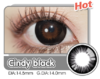 Winni旗下  Cindy black娃娃眼黑｜14.5mm超大直径美瞳 商品缩略图2