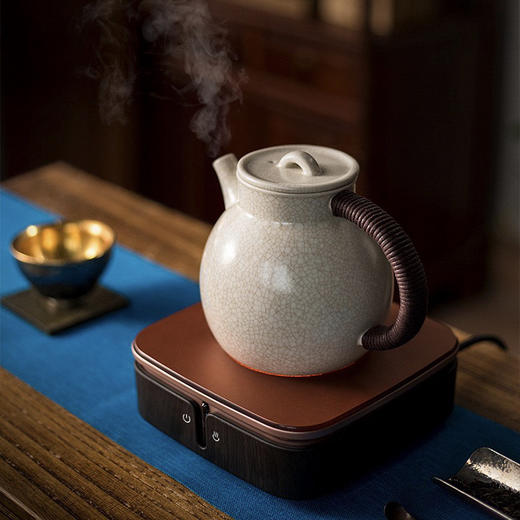 小胖 小白壶 家用煮茶陶壶 耐高温煮水 陶瓷耐热煮茶陶壶