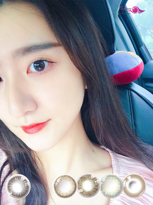 【日抛】日本进口绮芙莉Givre10片小直径14.1 含水量38% 度数不同拍两盒 商品图13