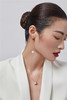 Pearl moments 南红 小团圆 椭圆珍珠耳线耳环 商品缩略图7