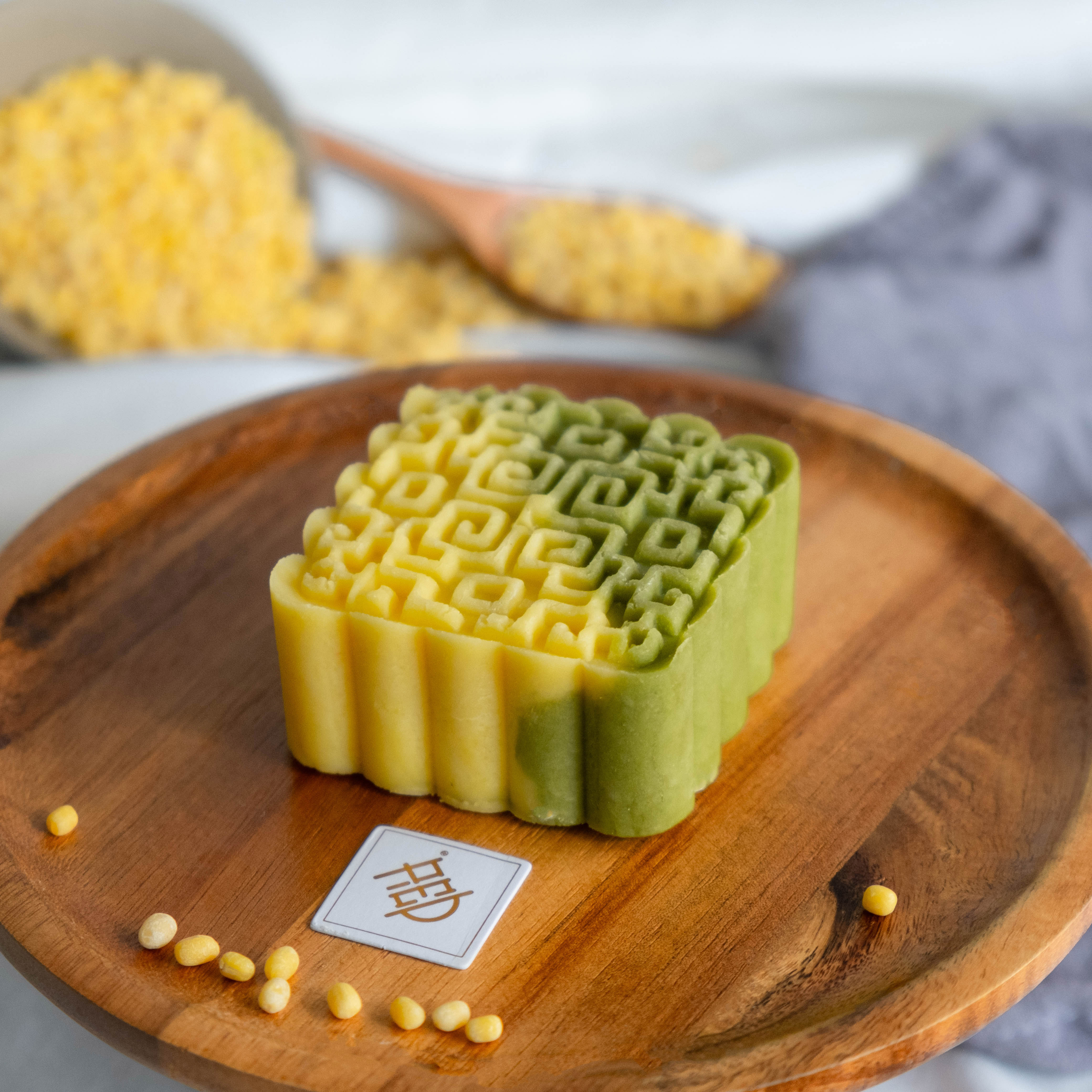 芝士熔岩绿豆冰 Mung Bean Lava