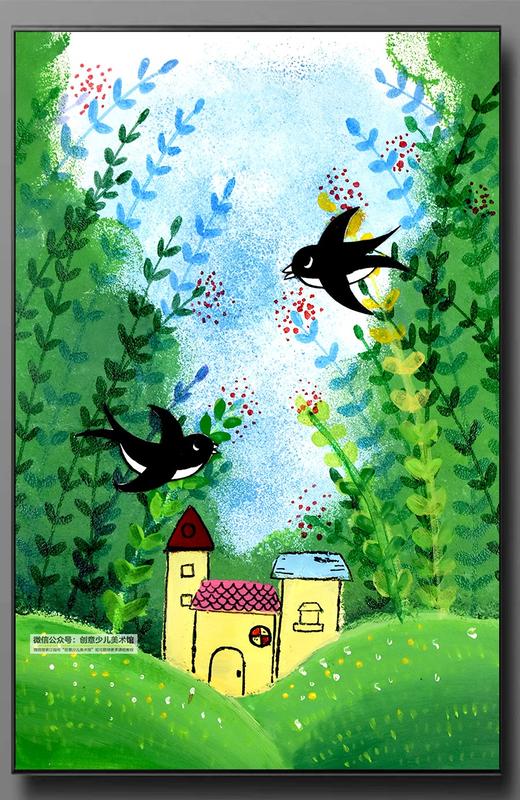 《拥抱美丽的大自然》春天/绘本/水粉【自动发货：下单后，点击手机短信中收到的链接，即可获取文件下载的链接；如有任何问题，可添加客服微信hm33268获得帮助】 商品图0