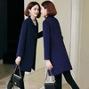 W-1285新款冬季娃娃领显瘦毛呢中长款大衣外套 商品缩略图3
