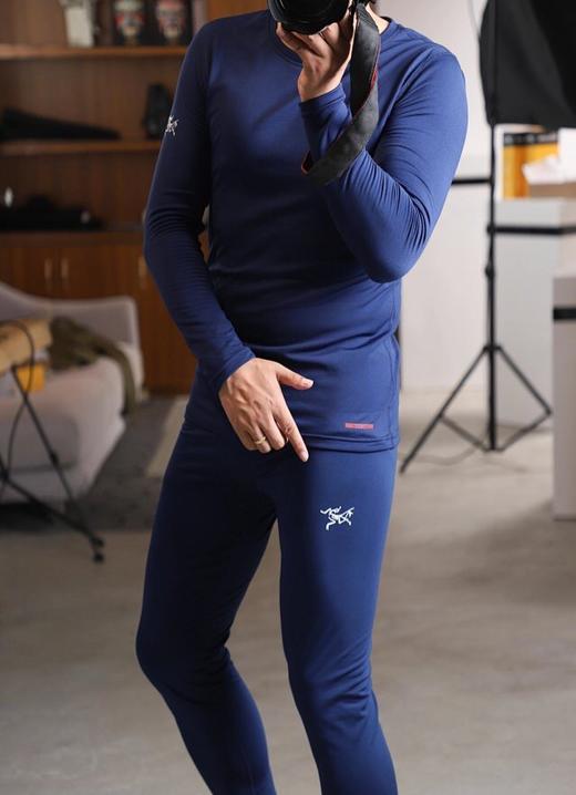 价值3200 出口海外原单！2021重磅新款国家地理X始祖鸟特别联名体感发热保暖内衣男女款套装 z强八级御寒 快速排湿 高效排汗 改善调节温度 独立原盒包装 商品图3