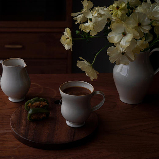 「中国 沈呈呈」米黄釉系列 咖啡杯 马克杯 茶杯 商品图1