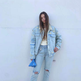 SMFK 秋冬新品 #流浪牛仔夹克 #流浪牛仔裤