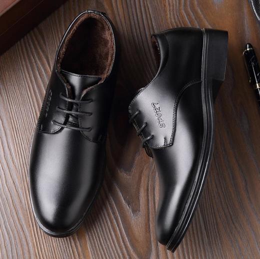 【服饰鞋包】秋季男士皮鞋休闲鞋商务正装加绒男鞋英伦经典 商品图2