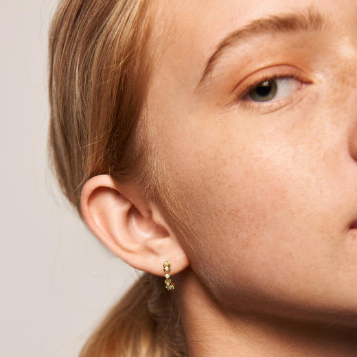 北京仓｜PD Paola-CITRIC-Mint Bird-薄荷 小耳圈 耳环  [西班牙设计师] 商品图4