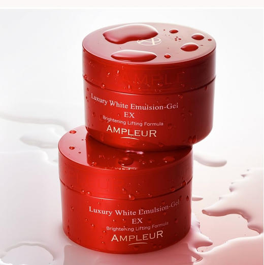 日本ampleur阿芙乐尔嫩白修护素肌霜小红罐面霜50g