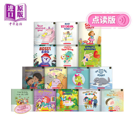【宝莉爹推荐】Scholastic My First Story Set 1 点读版 学乐15册故事套装1 低幼亲子启蒙故事绘本套装 平装 英文原版 3-6岁 商品图1