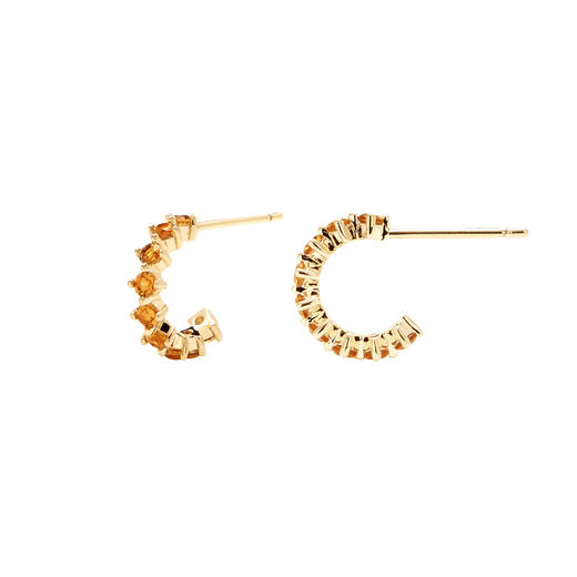 北京仓｜PD Paola-CITRIC-Yellow Bird-晶黄 小耳圈 耳环  [西班牙设计师] 商品图2