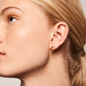 北京仓｜PD Paola-CITRIC-Yellow Bird-晶黄 小耳圈 耳环  [西班牙设计师]