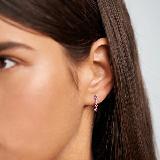 北京仓｜PD Paola-Cavalier-Lux-深紫 三星坠 耳环  [西班牙设计师] 商品图4