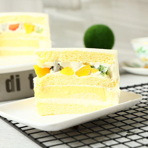 新味觉-鲜芒果，纯进口动物奶油蛋糕【惠州】 商品图4