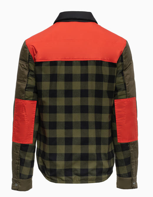 Aztech Mountain - Men Loge Peak Quilted Shirt - Green - 男装 - 夹克 - 绿色 商品图1