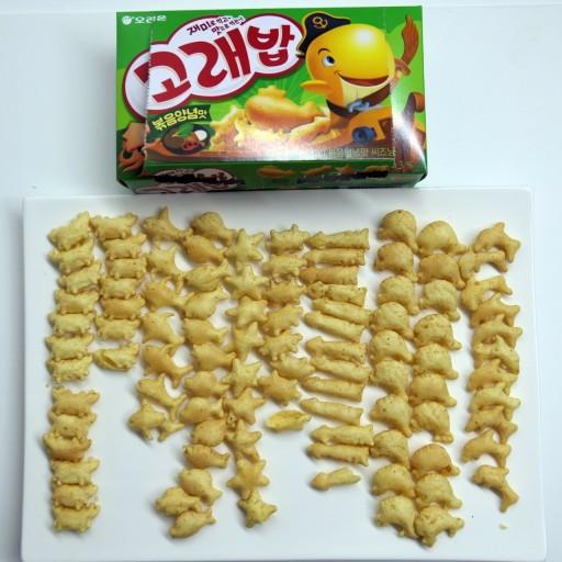 好丽友好多鱼饼干46g오리온고래밥볶음양념맛46g 商品图2