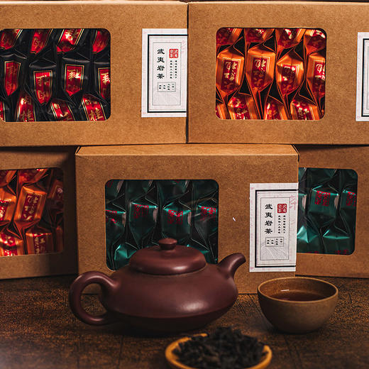 正宗武夷山岩茶组合 大红袍水仙肉桂 20包/盒*5盒 2022年新茶原产地直发 包邮 商品图1
