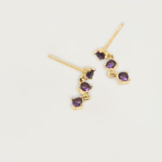 北京仓｜PD Paola-Cavalier-Lux-深紫 三星坠 耳环  [西班牙设计师] 商品图2