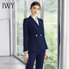 IWY/藏青色职业西装套装商务办公时尚气质通勤高端售楼部销售正装 CP947 商品缩略图2